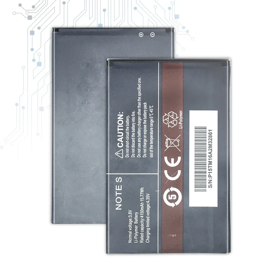 Battery  For CUBOT Note S 4150mAh Replacement backup battery For CUBOT NoteS Cell Phone