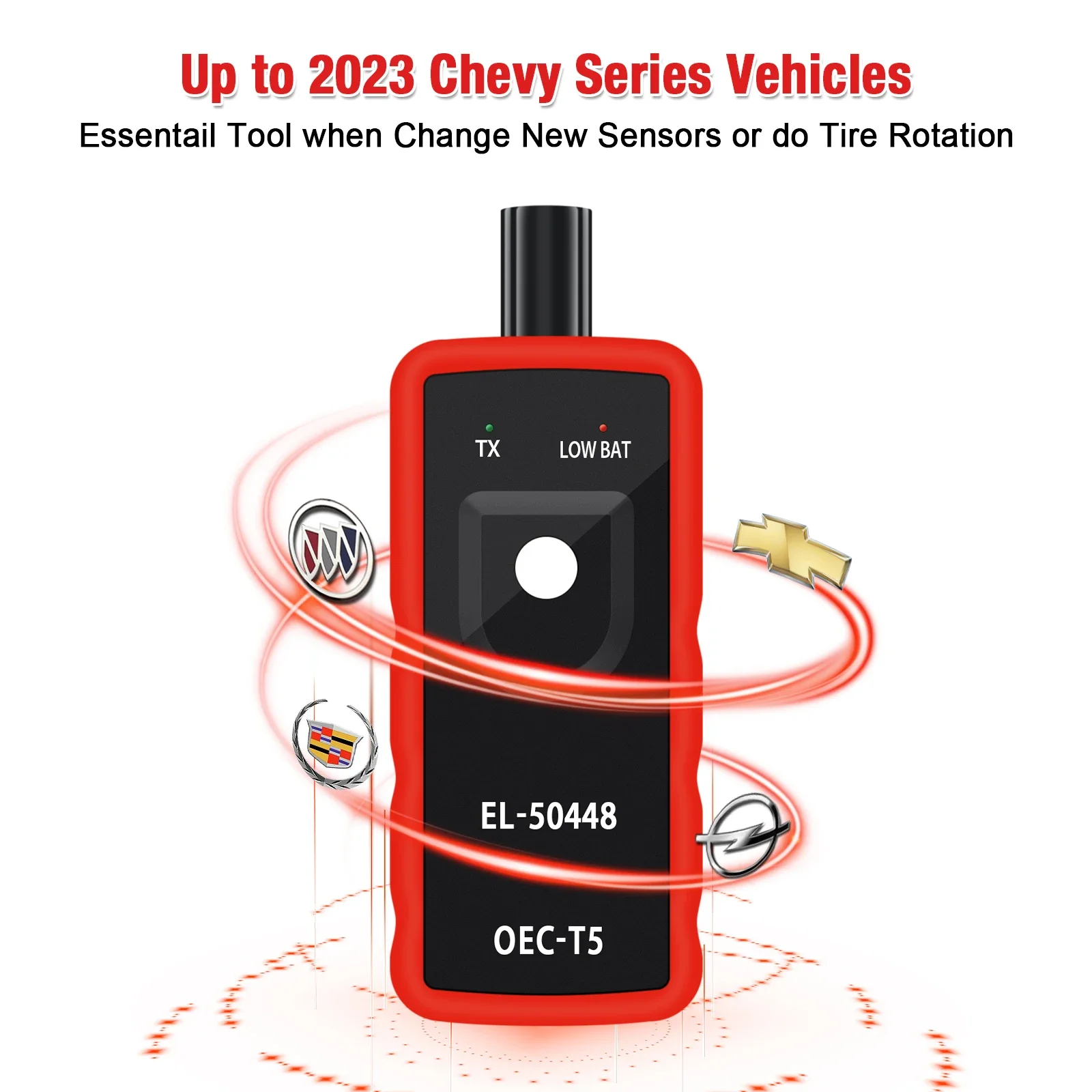 Tire Pressure Resetter El-50448Tpms Is Suitable for Universal Vehicle Models