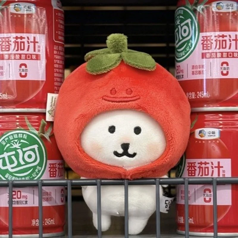 

For 10-13cm Doll Headset Tomato Fruit Series Cute Apply Little Bear Dress Creative Doll Cotton Doll Headset Accessories 2025 New