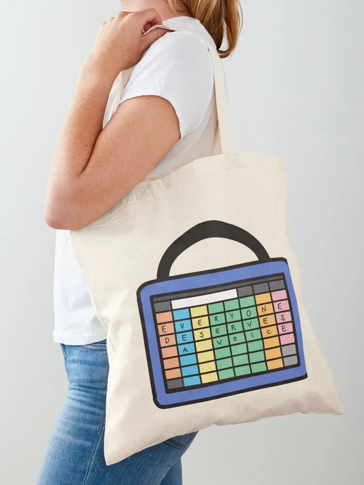 AAC الجميع يستحق صوت حمل الحقائب المتسوق للنساء حمل حقيبة الرجال حمل الحقائب الجمالية للنساء #1