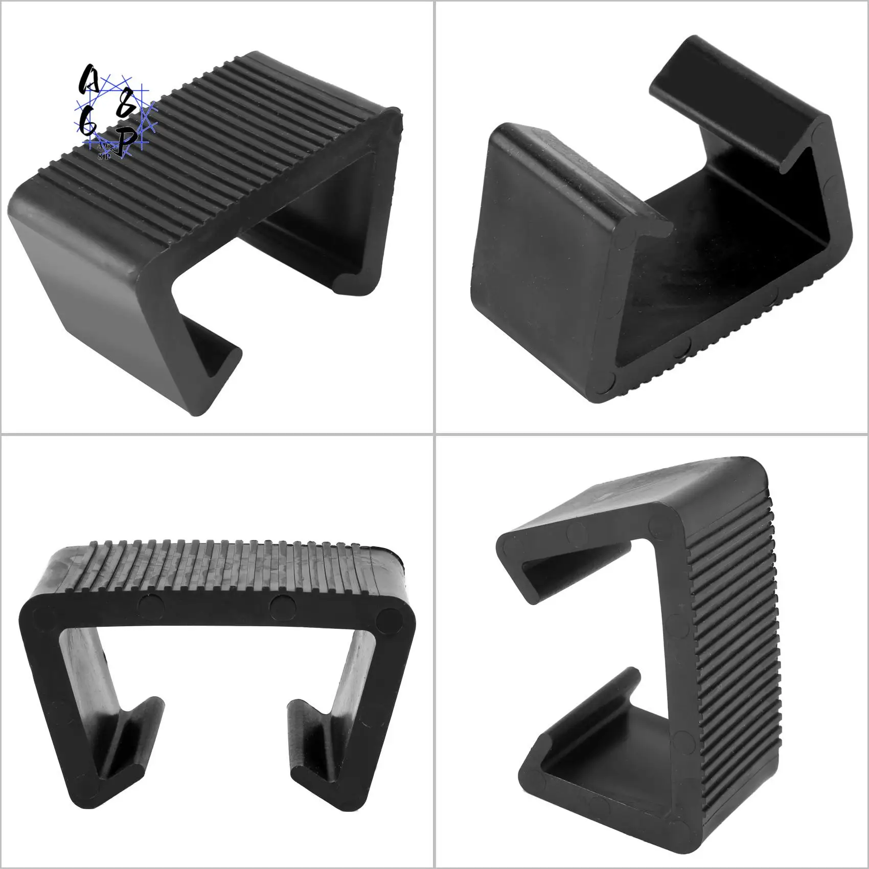 A68P-10 PC Outdoor Garden Rattan Wicker Furniture Alignment Fastener Sofa Clip Connector Suitable For Rattan Furniture Sofa