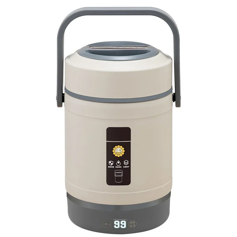 

Multi-layer Insulated Lunch Box Office Workers Double-layer Portable Lunch Box Rice Pail 304 Stainless