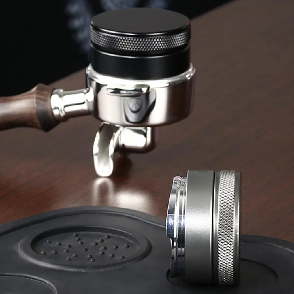 Coffee Tamper Powder Hammer Distributor Vertical Household Leveler