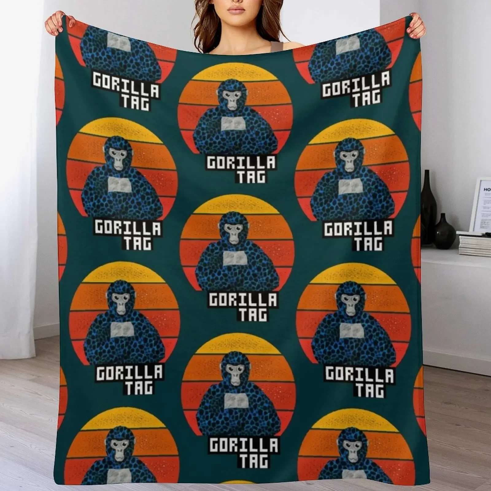 

Gorilla tag pfp maker Gorilla Tag Blue Lava vintage Active Throw Blanket manga Heavy Thins Cute Plaid Blankets
