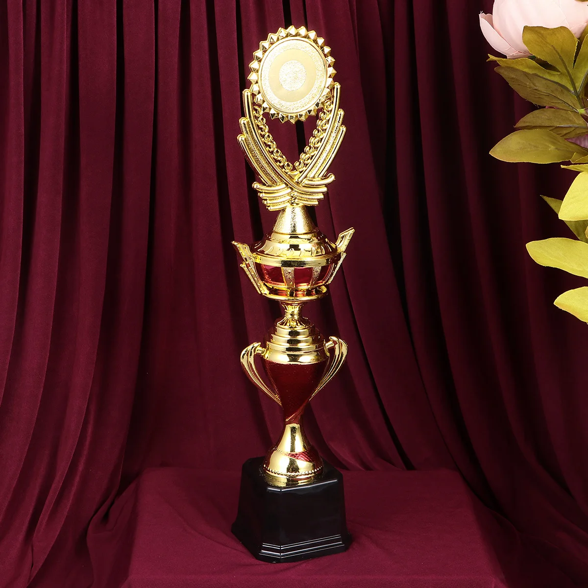 

1 шт. креативный детский пластиковый кубок-трофей 37 см, приз для соревнований, награда за игру, украшение для дома, детский кубок-трофей