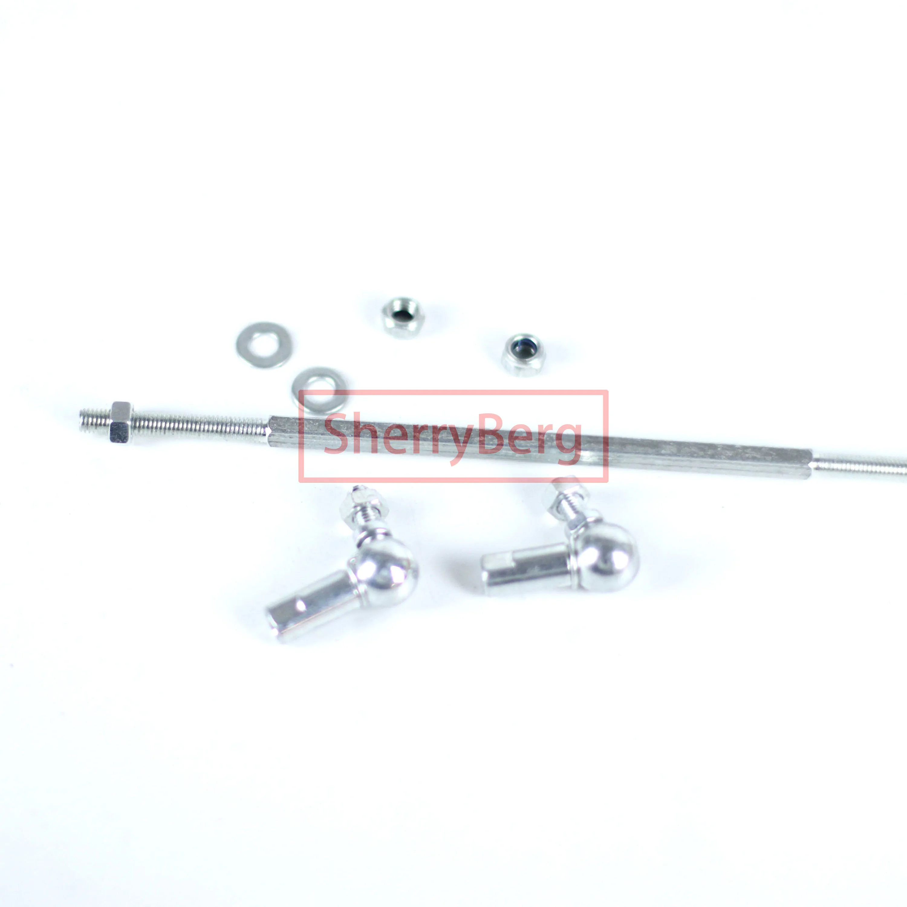 SherryBerg Universal Adjustable Throttle Linkage Rod 8.7