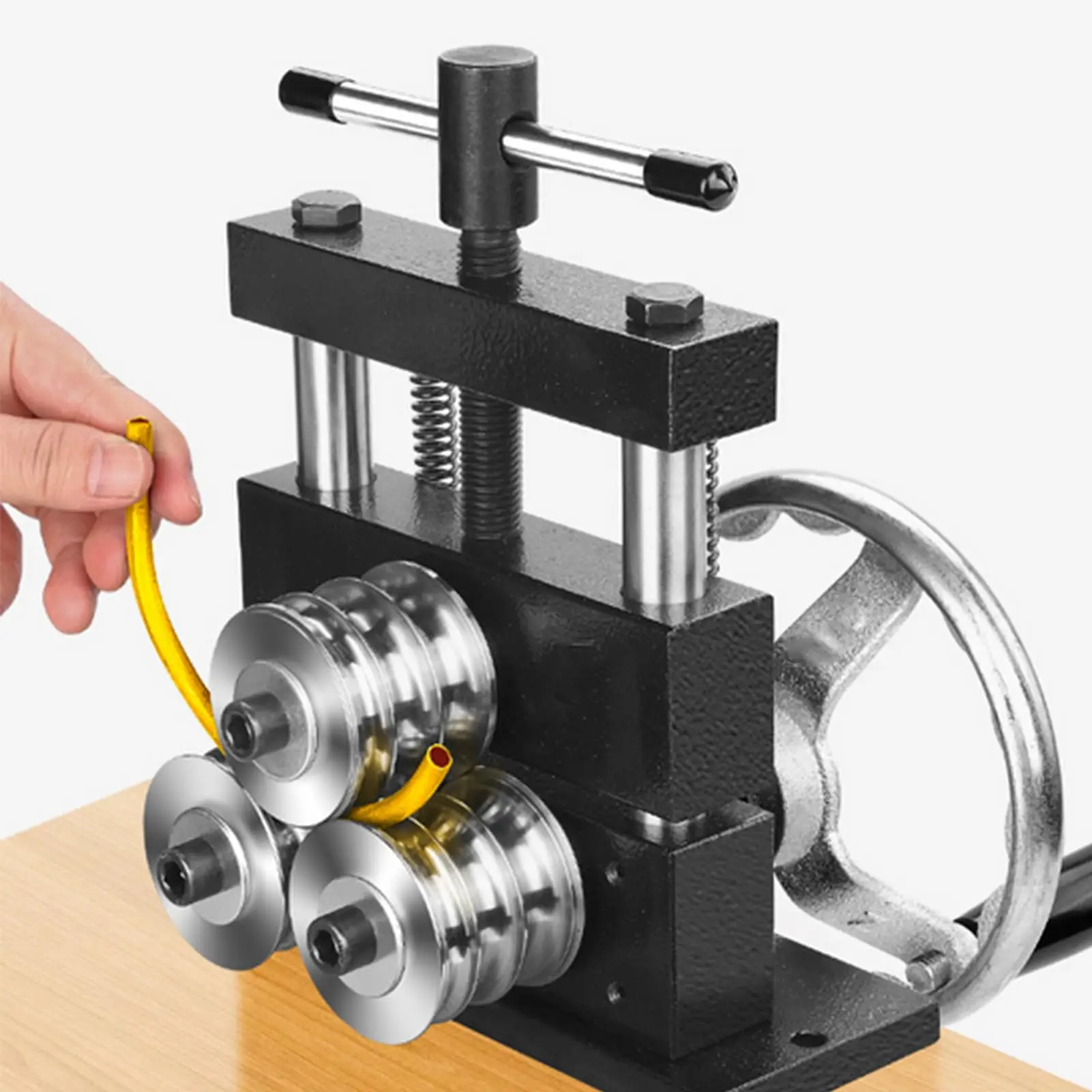 Jewelry Bending Tool 2 in 1 Multi-Functional Rolling Mill Kit Bracelet Bending Forming Machine for Home Use Jewelry Store