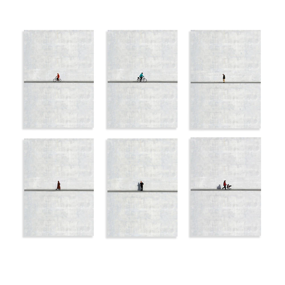Minimalist wall decor - Isolation unique Living room wall art, modern poster