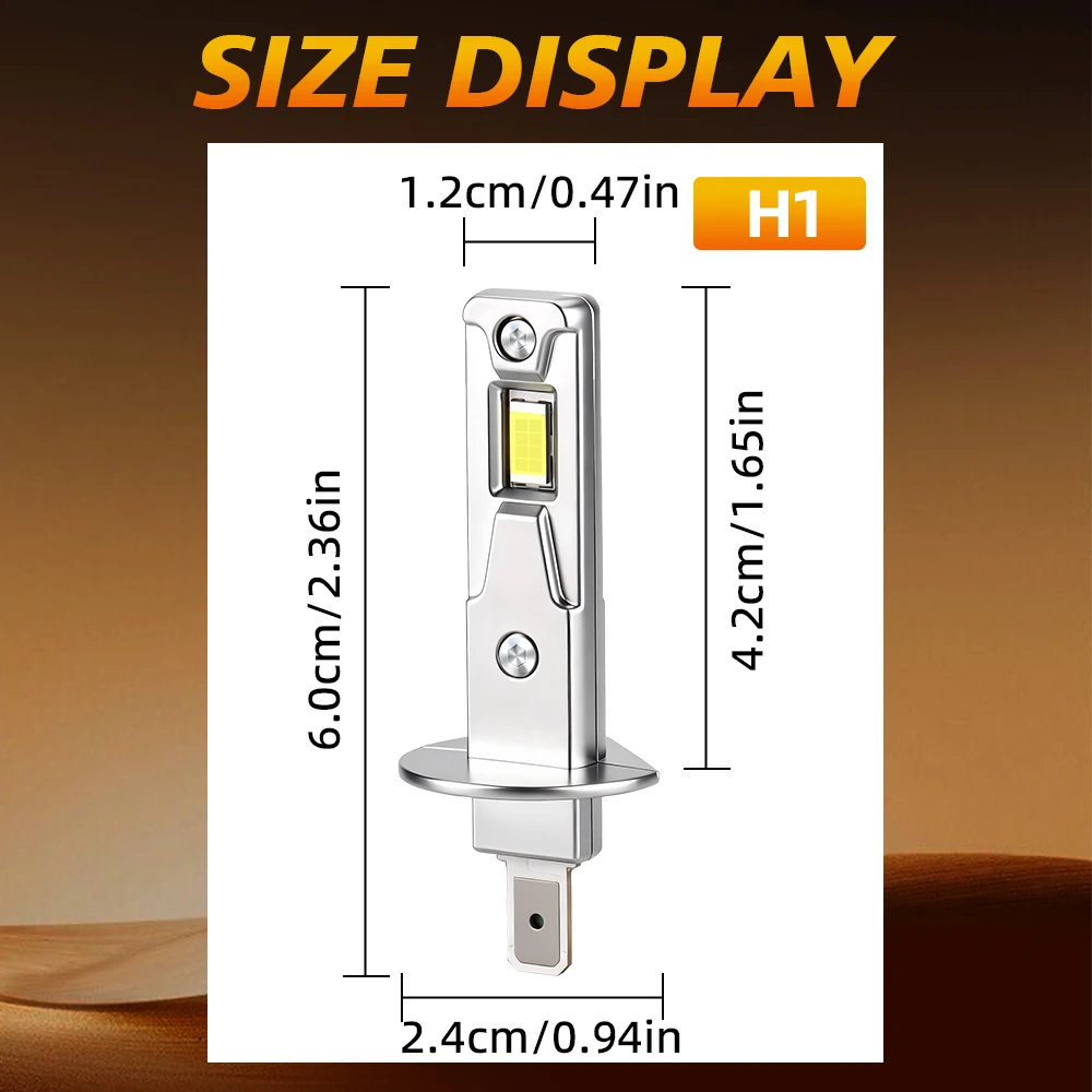 ROADSUN 2 Stück H4 9003 HB2 LED-Scheinwerfer für Auto H7 LED H1 H11 9005 HB3 9006 HB4 6500K 140W LED Auto-Scheinwerferlampe mit Hoher Helligkeit – Detail 17