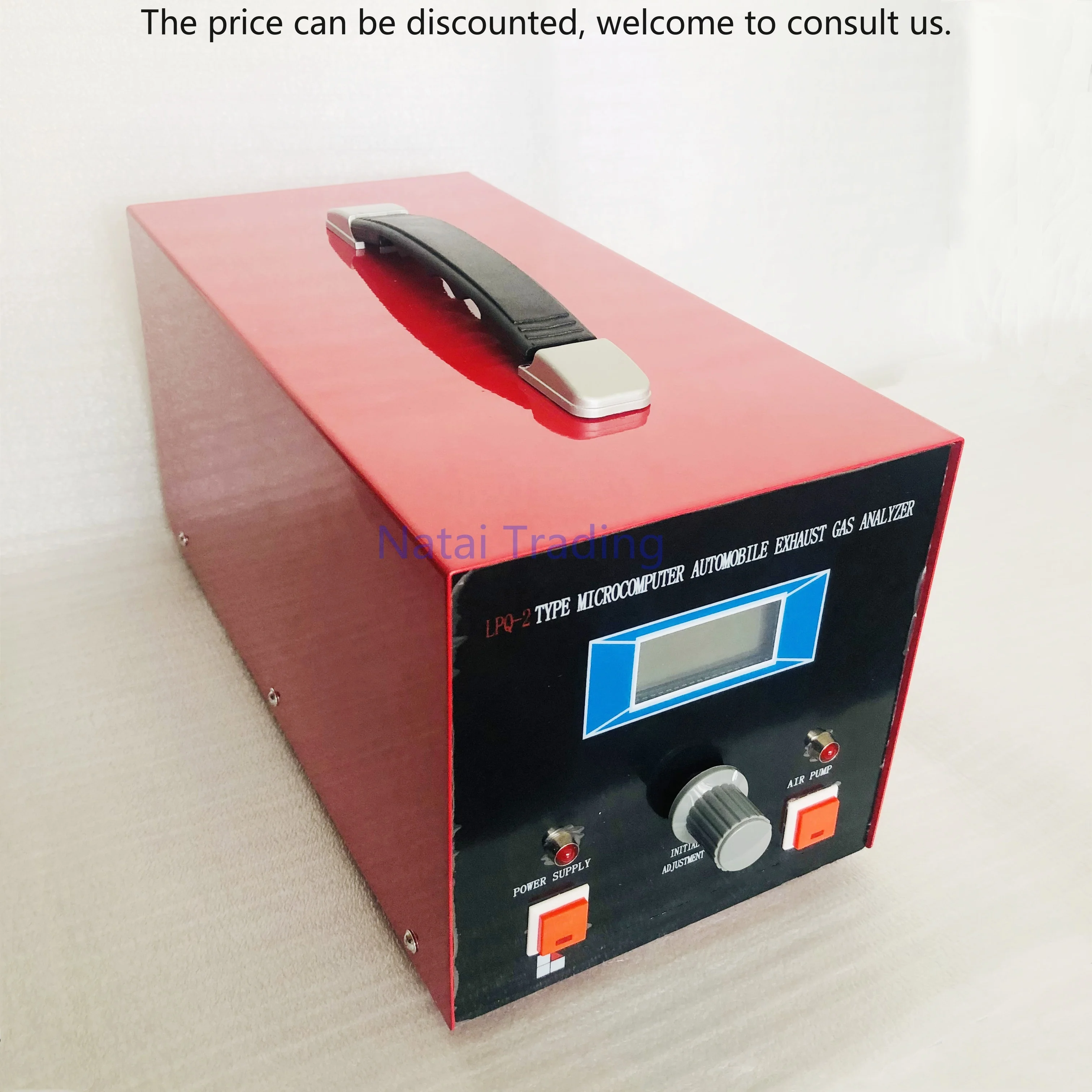 

LPQ2 Automobile Exhaust Gas Analyzer Auto Gas Emission Oxygen Content Tester For Vehicle