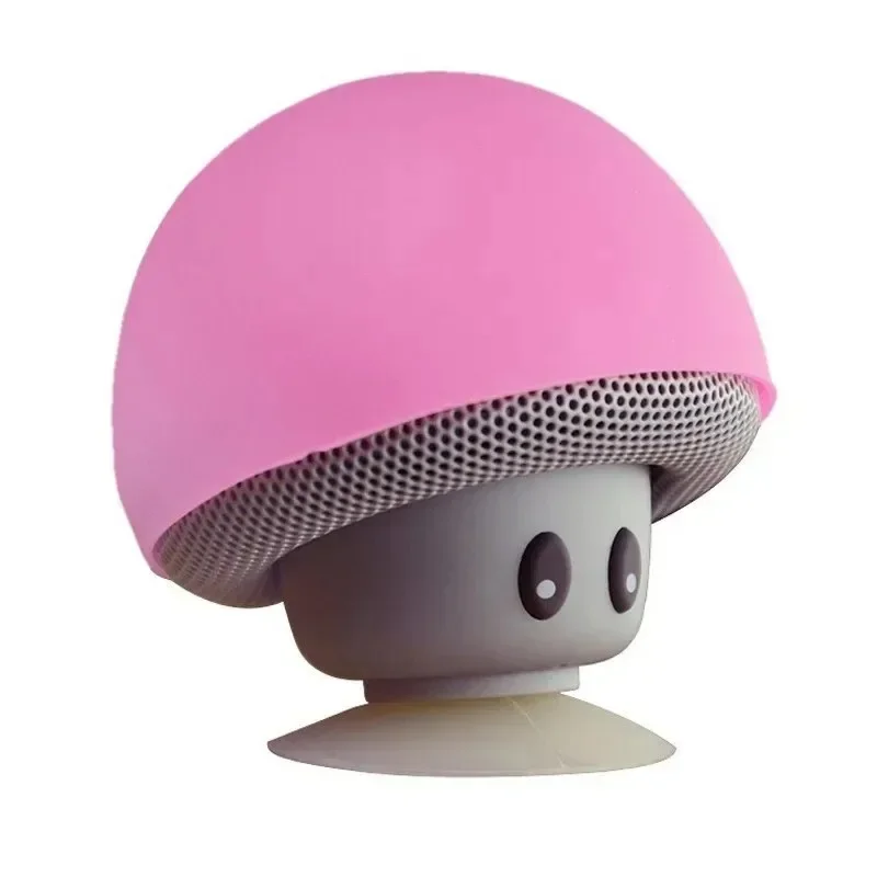 Mushroom head portable small speaker wireless Bluetooth speaker cartoon phone notebook speaker unique and adorable view 6