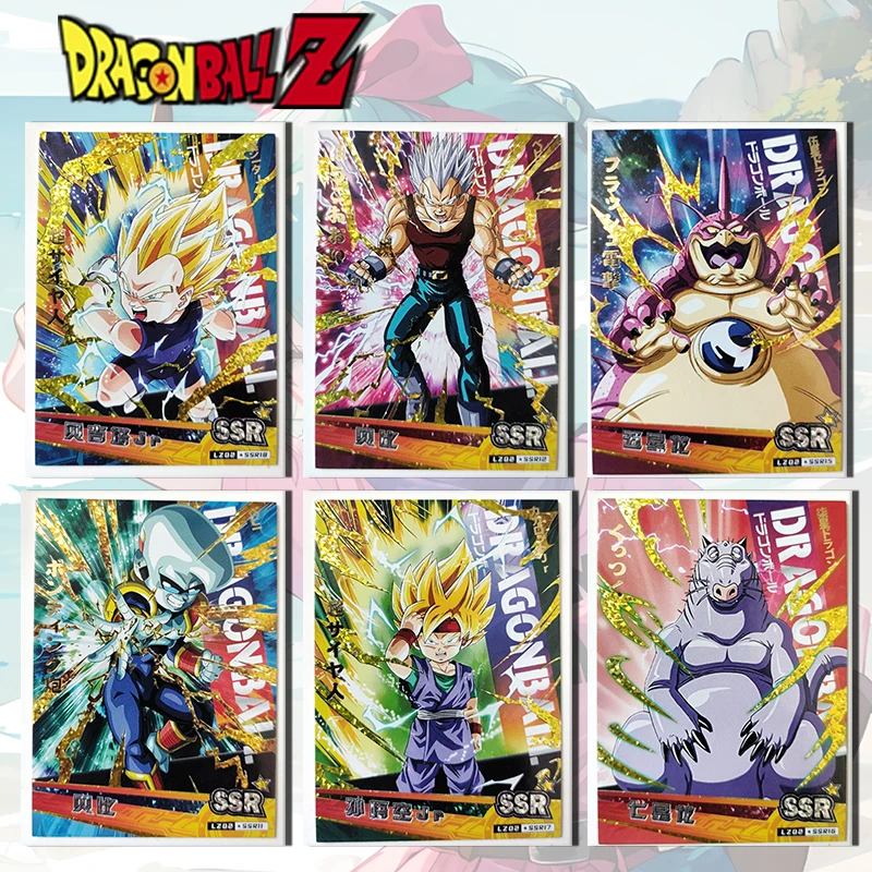 NEW Anime Dragon Ball Star Map Animation SSR card Son Goku Vegeta IV Son Gohan Pan boy Toy collection Birthday Christmas gift