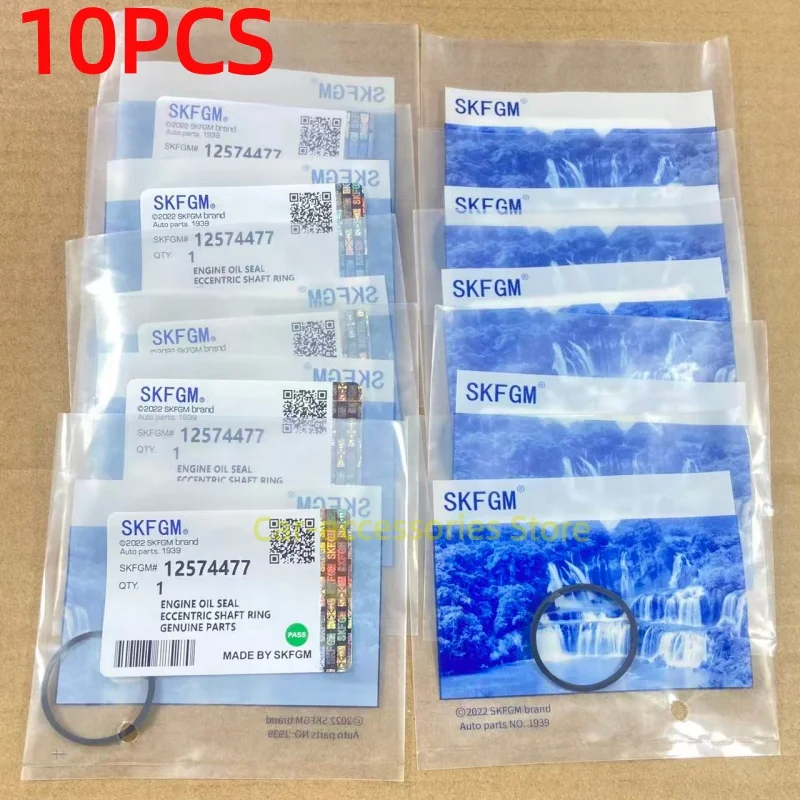 

10PCS Engine Camshaft Seal Cam Oil Seal Set For Buick Lacrosse Chevrolet Cadillac 12574477