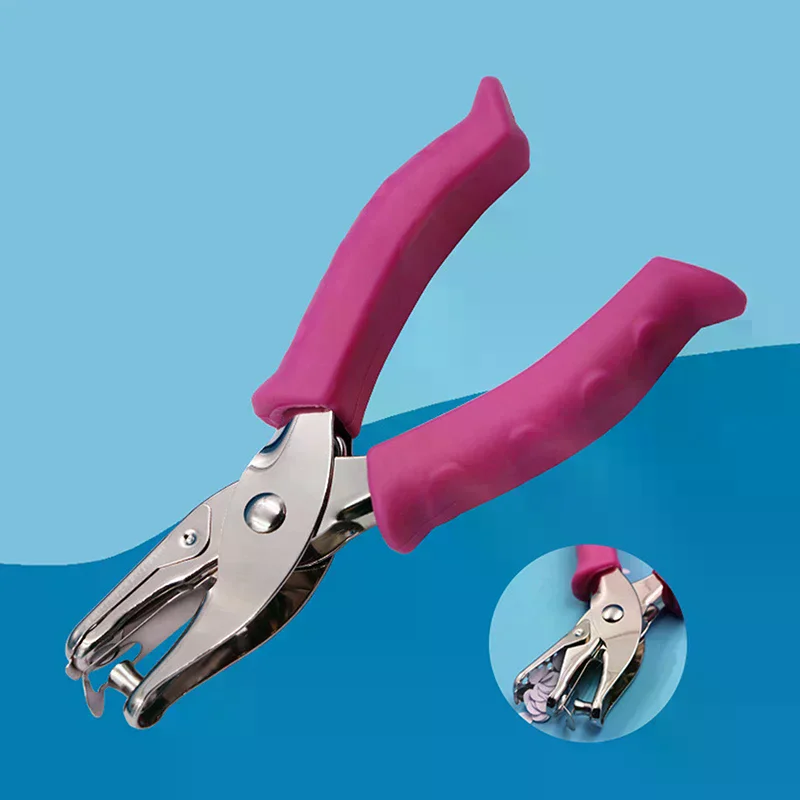 

Kawaii одиночный ручной дырокол в форме круга, емкость 3-6 мм, бумага для скрапбукинга, резак для рукоделия, перфоратор