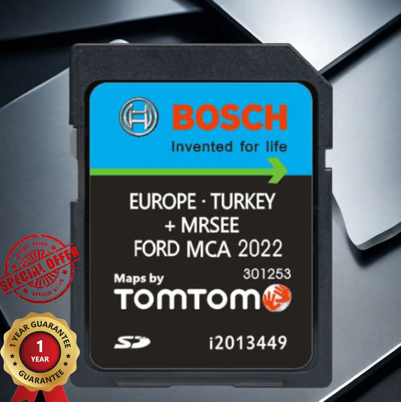 

FORD MCA SD CARD V12 SAT NAV MAP UPDATE TOUCHSCREEN NAVIGATION EUROPE 2023