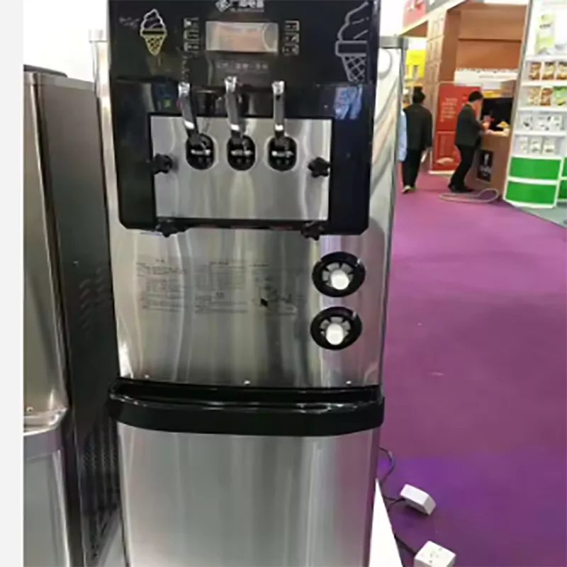 Design Softy Commercial Soft Serve Ice Cream Maker Large Capacity   Milk & Water Compatible