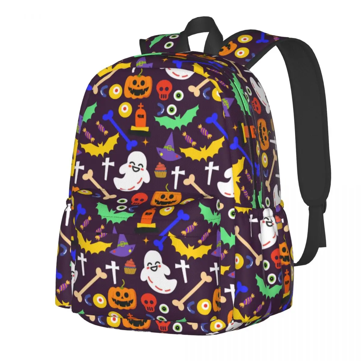 

Halloween Theme Large Capacity Student Backpack Casual Fashion School Bag(1)