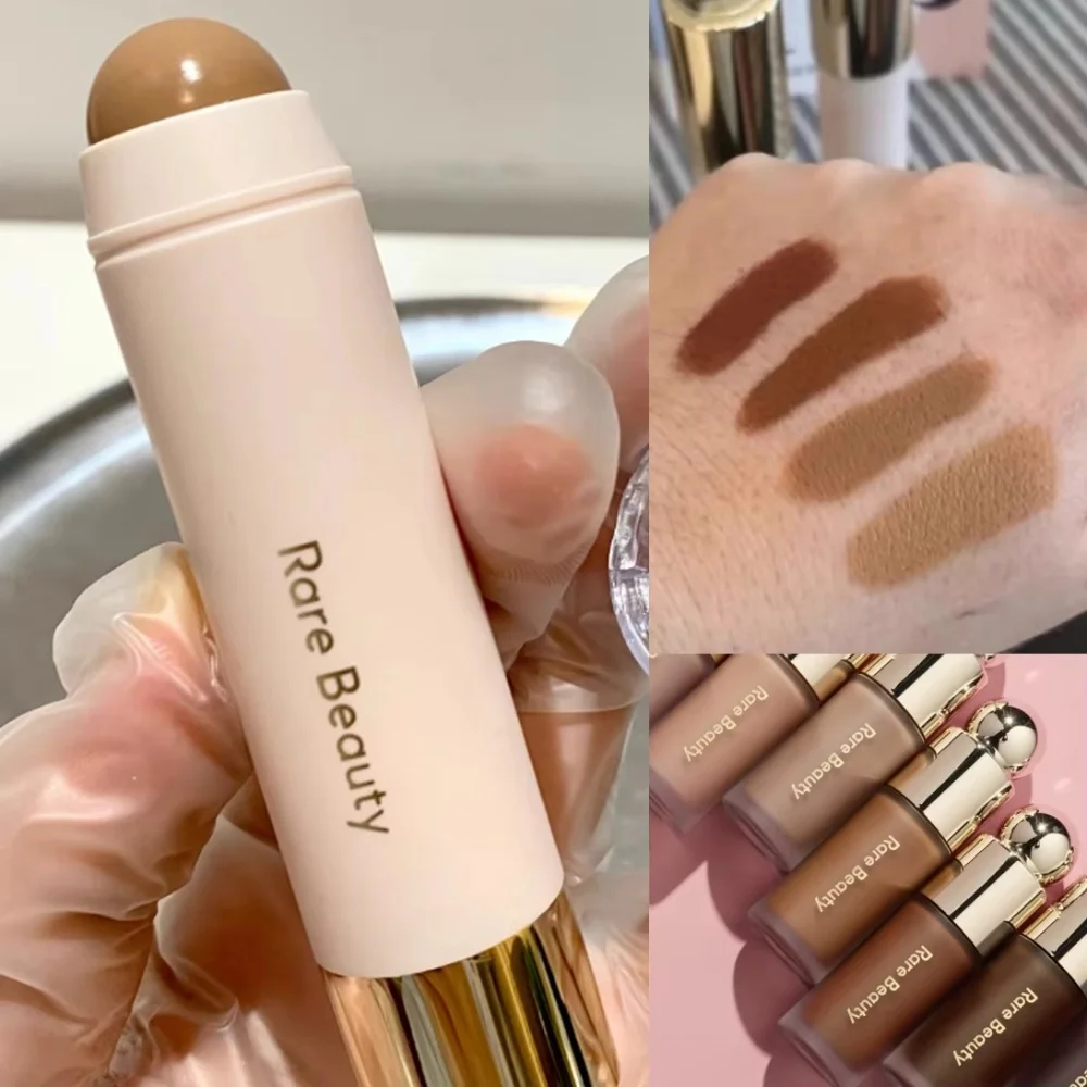 Barra de Bronceador para Contorno Facial, Iluminador Facial, Barra Iluminadora Brillante, Barra de Rubor, Crema Correctora, Herramienta de Maquillaje