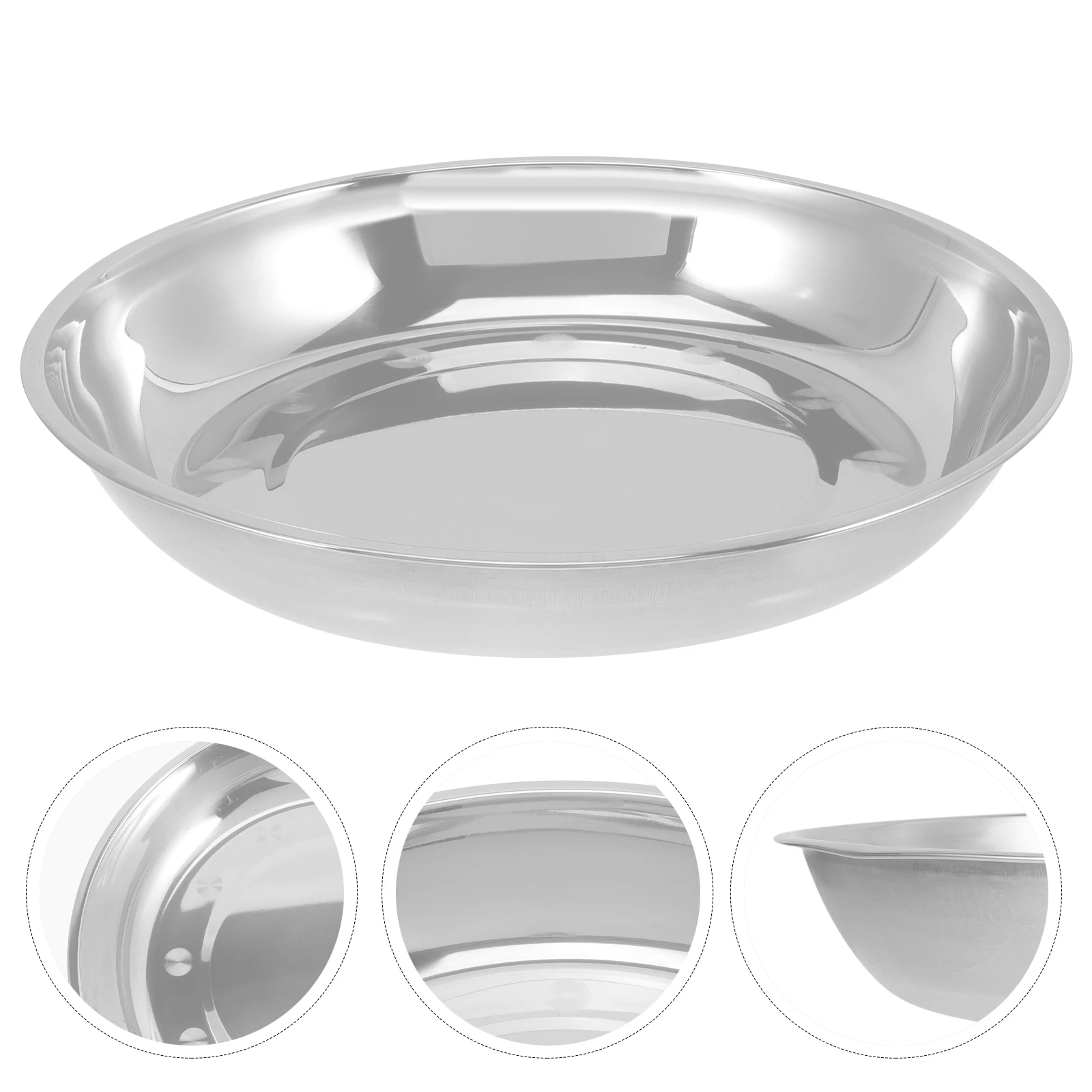 

Stainless Steel Weighing Pan Scale Tray for Kitchen Jewelry Store Cake Shop Electronic Scale Accessories Measuring