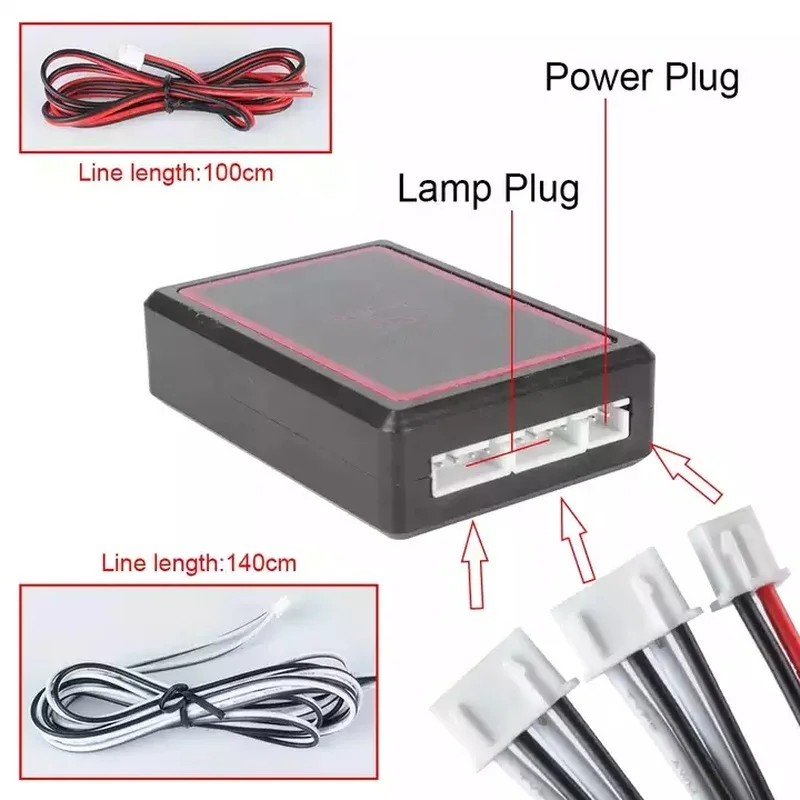 Car Emergency Beacon LED Police Light Strobe Red Blue Emergency Remote Wireless Control Flash Signal Fireman Beacon Warning Lamp