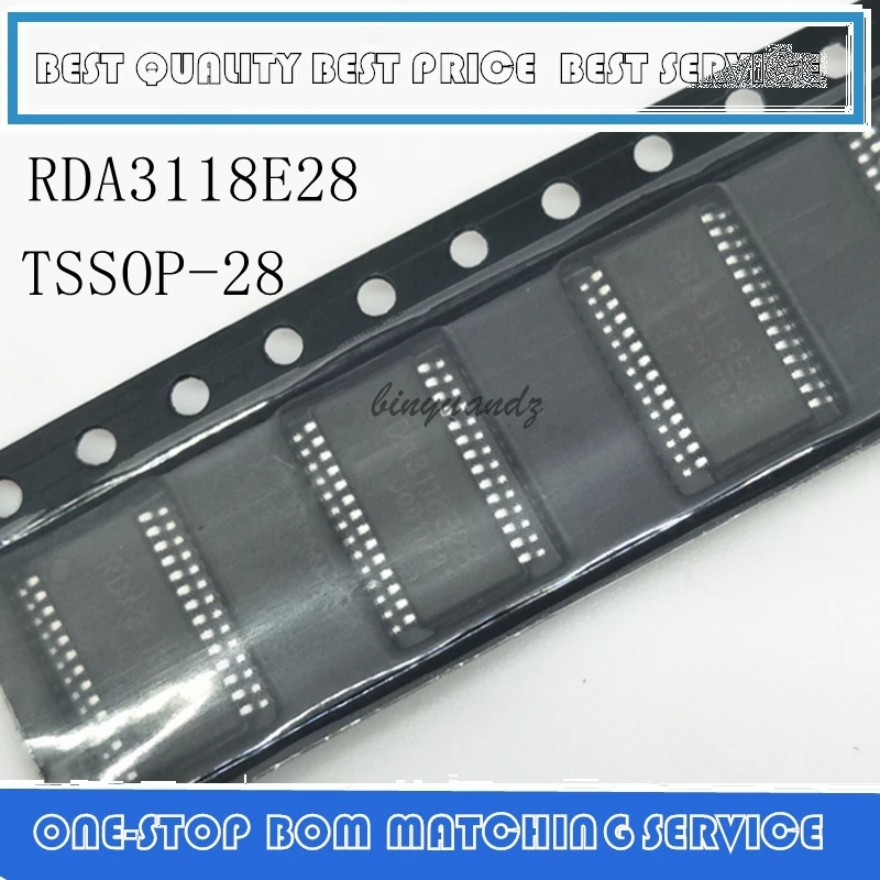 1PCS RDA3118E28 RDA3118 TSSOP-28 Chip IC originais