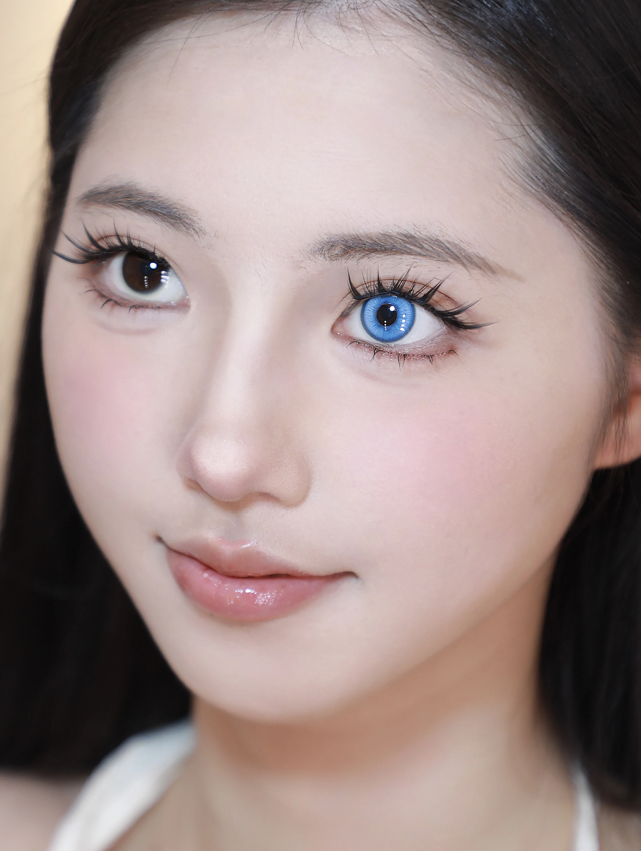 Abgestufte 1 Paar farbige Kontaktlinsen Halloween Cosplay Softlens 14,2 mm 6 Monate – Detail 14