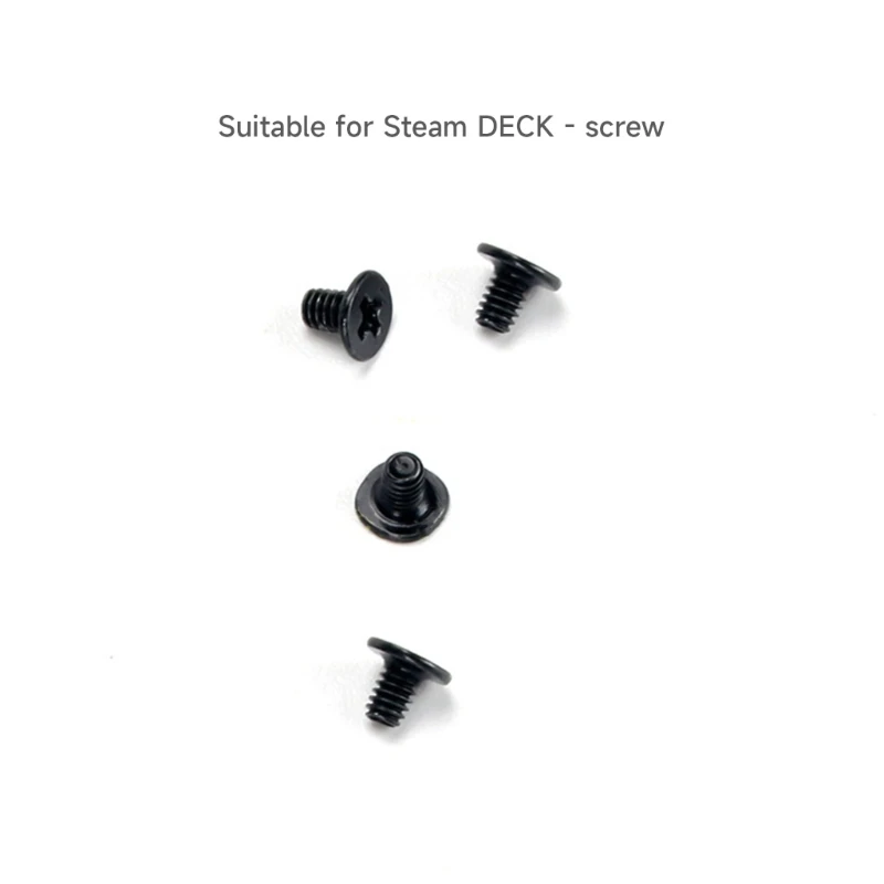 67 개/대 게임 콘솔 나사 키트 금속 나사 교체 스팀 데크 게임 기계 수리 액세서리 용 풀 세트 나사