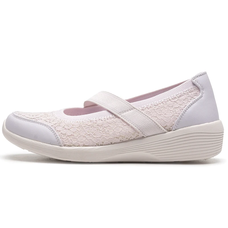 

Женские слипоны Skechers с сетчатыми вставками, дышащие, легкие, модные повседневные туфли 158763-Lav