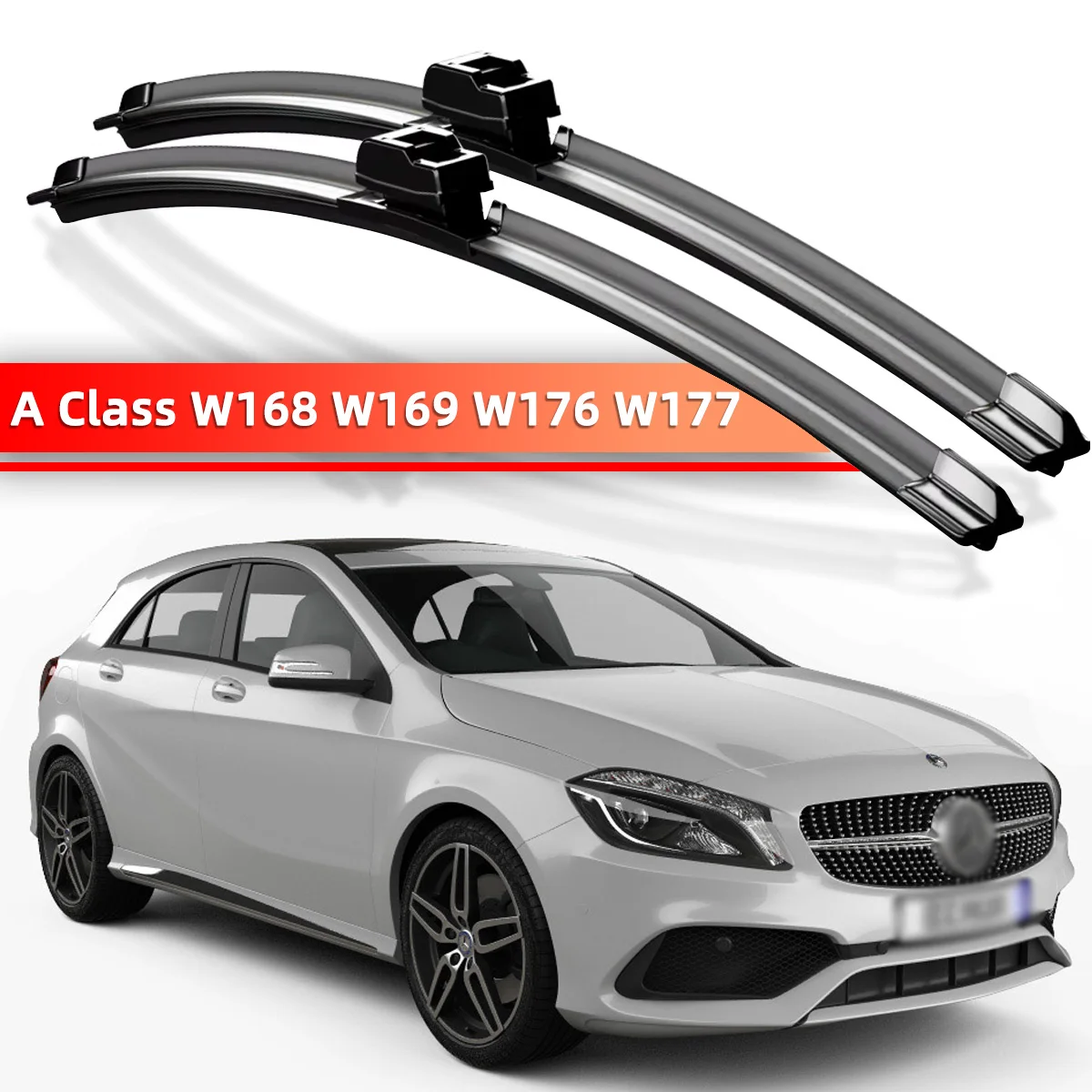 

2PCS Car Windshield Wipers Suitable For Mercedes Benz A Class W168 W169 W176 W177 1997-2022 Car Windshield Window Accessories