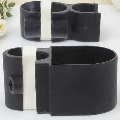 

1 комплект, подставка для трости, черный сплав, пластик, прочный держатель для трости, полные аксессуары для ходунков для инвалидных колясок