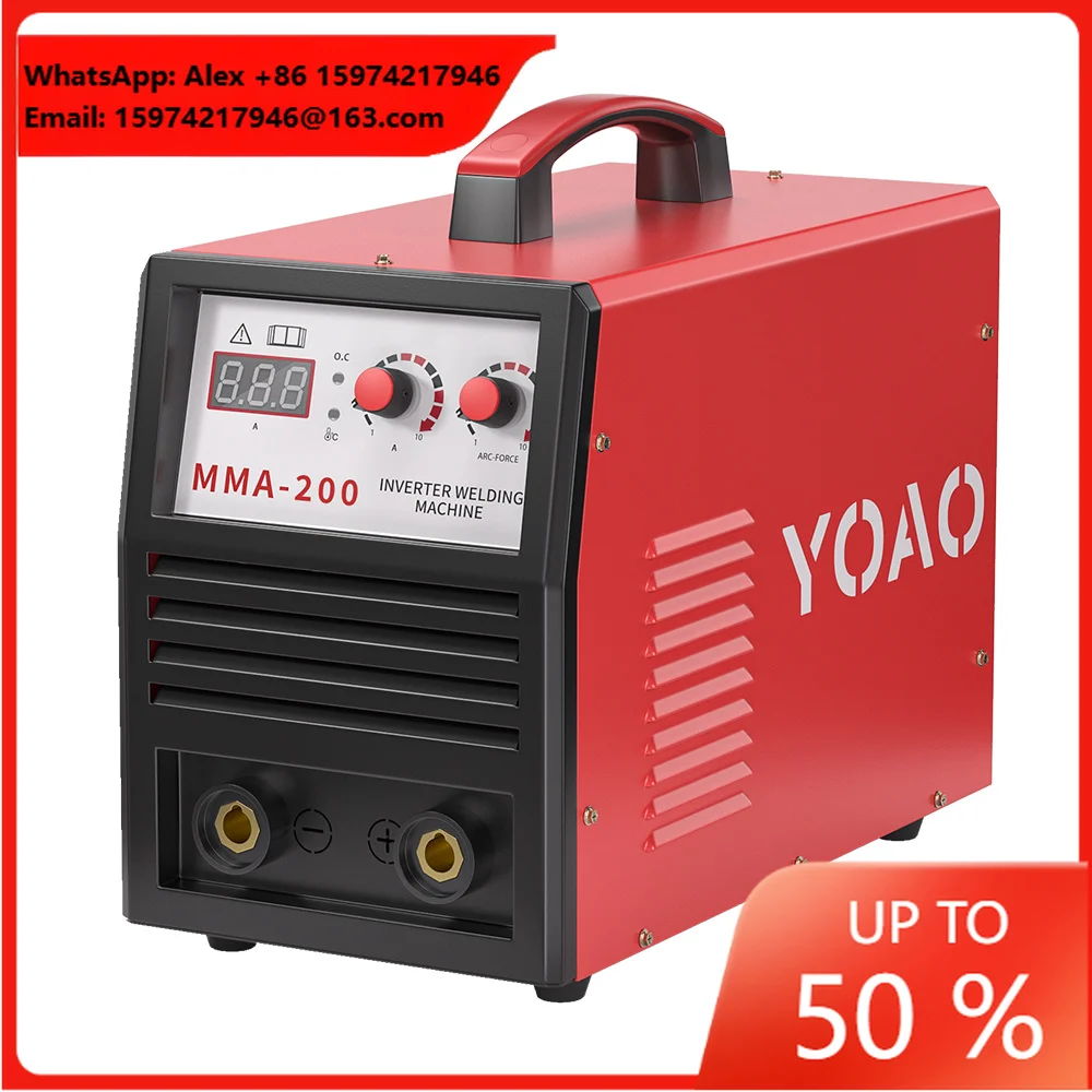 Best Price 200A IGBT Inverter MMA Welding Machine Mini ARC Welder With DC Motor 220V New Condition Mini Welding Machine