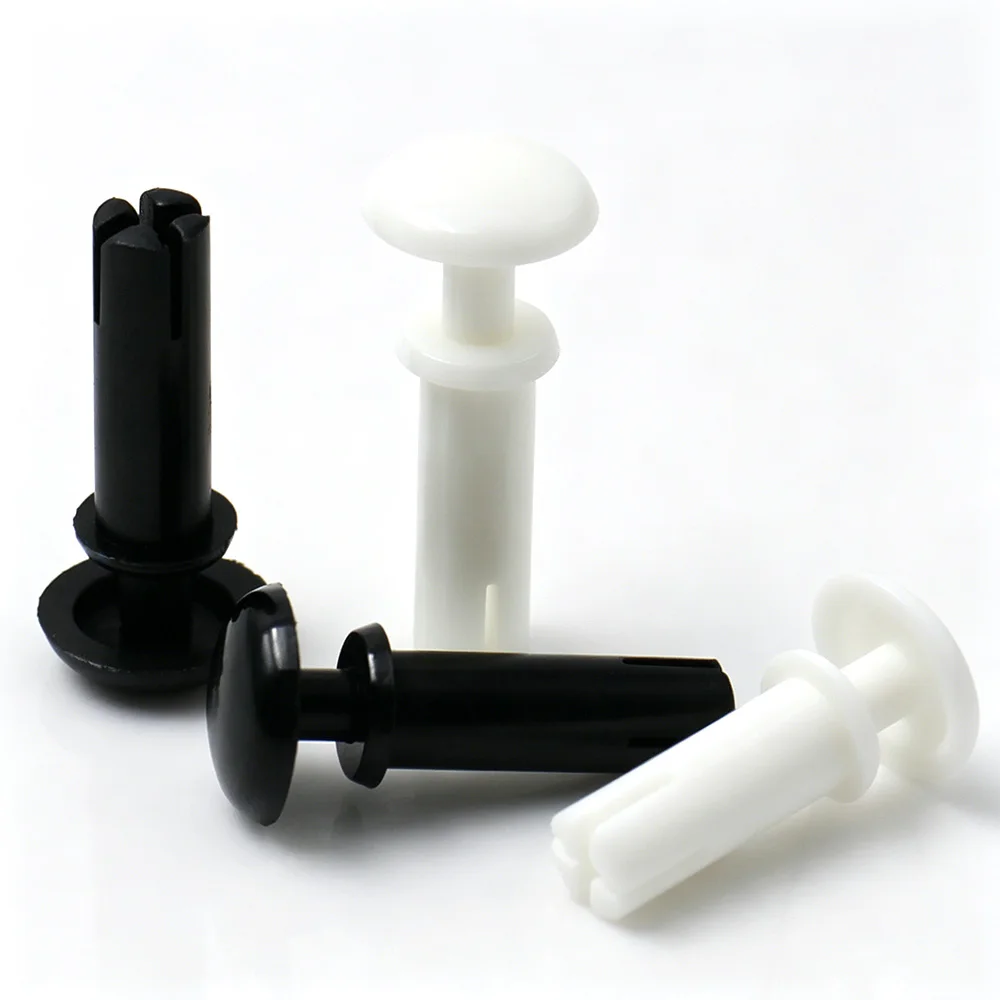 30pcs Nylon Push Rivets R Type Plastic Snap Rivets PCB Board Fastener Clip Male Female Rivets R20-R60