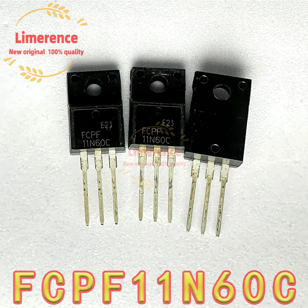 5PCS FCPF11N60 FCPF11N60C FCPF11N60F TO220F power converter