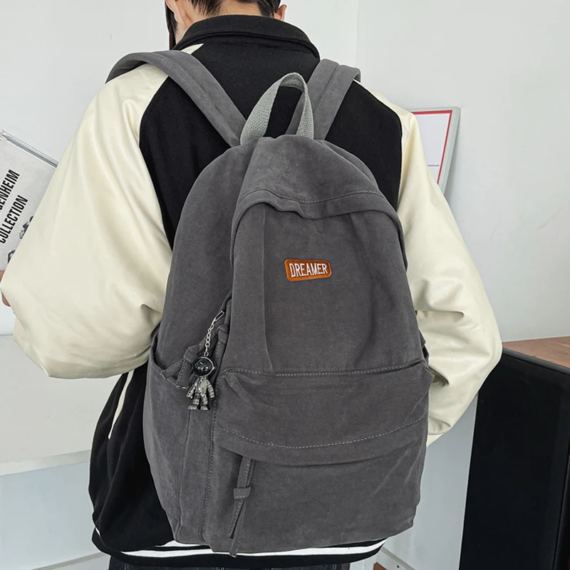 Mochila GRANDE para hombre y mujer, morral de viaje para ordenador portátil, para adolescentes y niños