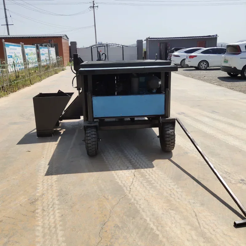 Concrete Curb Stone Asphalt Barrier Lining 400 Self-propelled Curb Stone Forming Machine