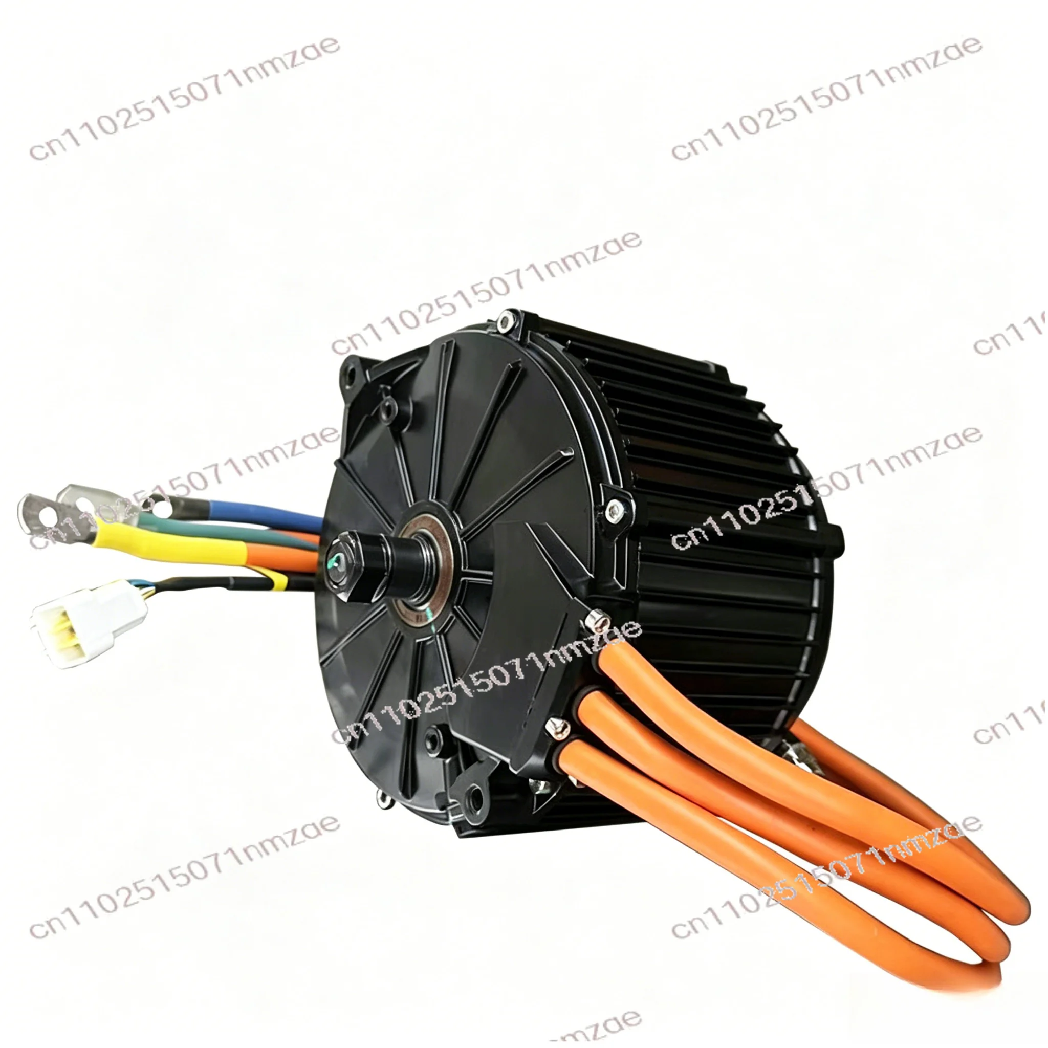 QS165 10KW PMSM Mid-Drive Motor, 48-96V, 6300RPM, 50H, Hall Sensor, for E-Motorcycle, Off-Road Moped, Lightbike