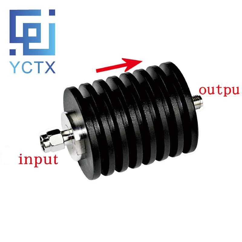 20W SMA Type Attenuator DC-3Ghz/4Ghz 1/2/3/5/6/10/15/20/30db/40db SMA Male Plug to Female Jack RF Coaxial Power Connector 50ohm