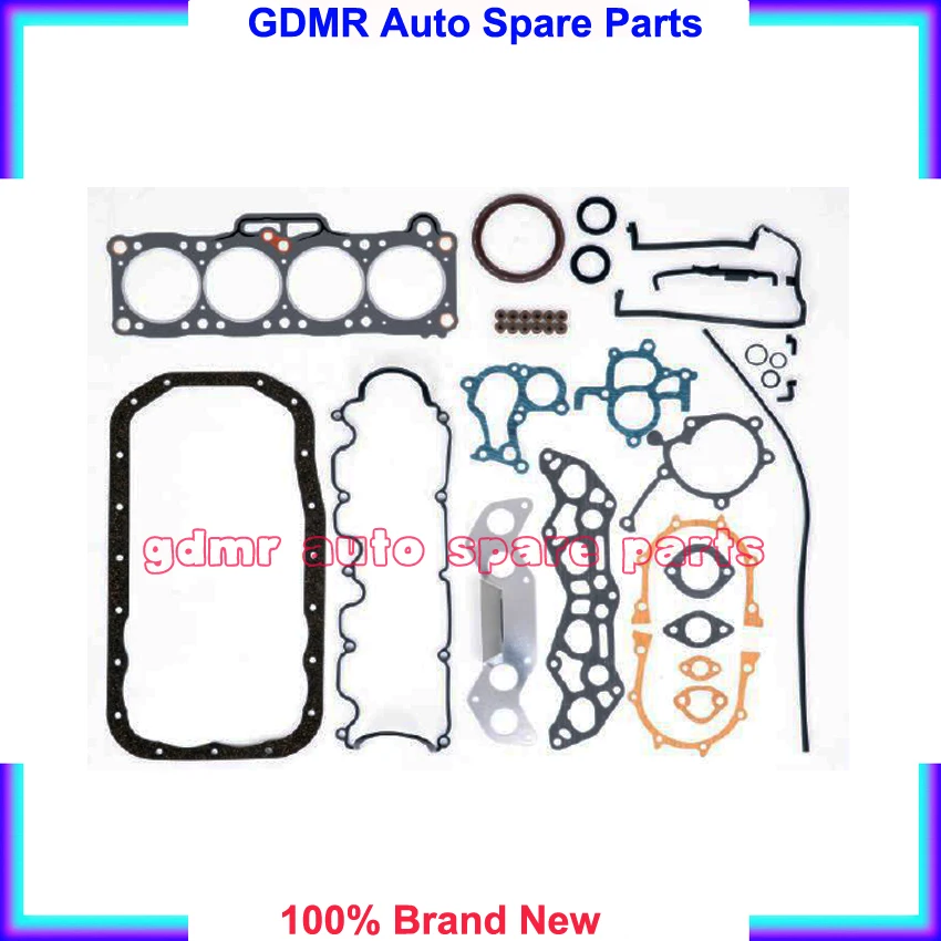 

F2 8AUG-10-271 Engine overhaul gasket kit for Mazda 625 626 turbo 929 B2200 E2200 MX-6 2184cc 2.2L 1987-89