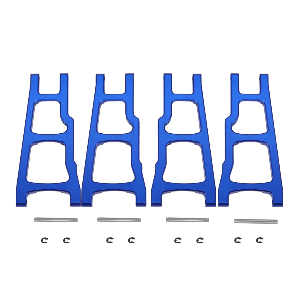 Bracciones de suspensión inferiores delanteros y brazos de suspensión inferiores traseros para RC 1/10 Traxxas Slash 4x4 Rustler Stampede XO-1 # 3655X Piezas