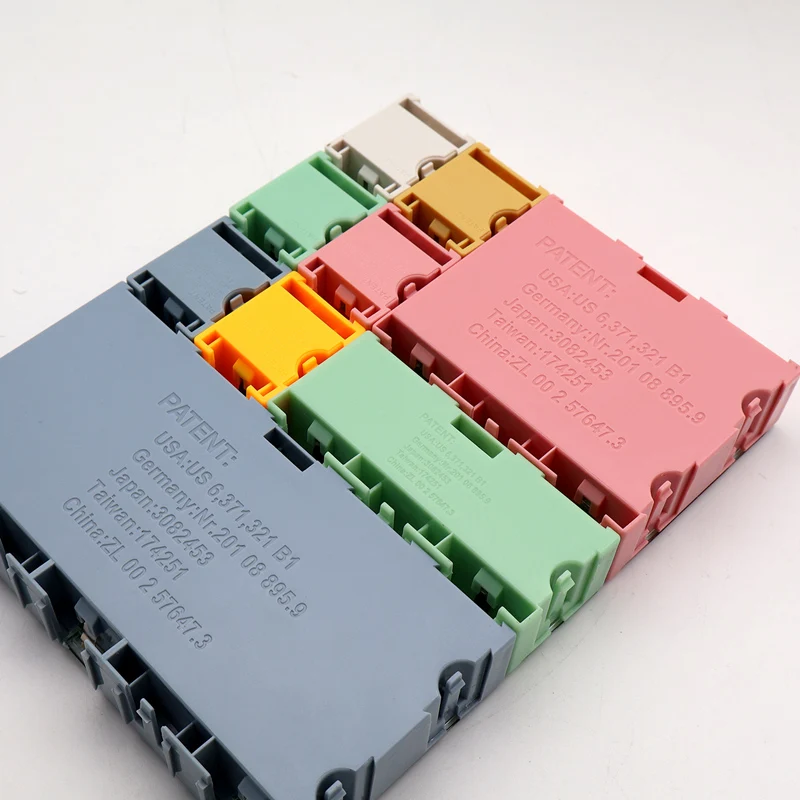 9pcs/set SMD SMT IC Component Storage Box Container Transparent Parts Patch Box Resistor Chip Case Multi-purpose Organizer