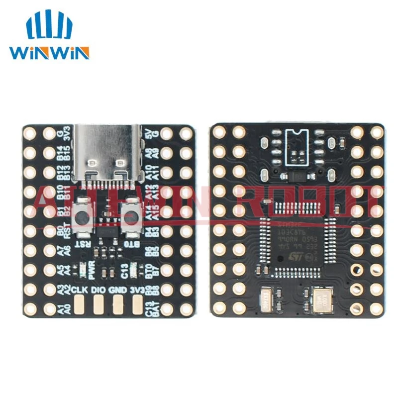 STM32F103C8T6 mini imported original chip microcontroller ch340 ARM architecture minimum system board