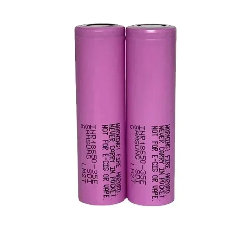 100%Original18650 Rechargeable Battery35E 25A Discharge Battery 3.7V 3500mAh High Power Lithium Ion Electric Screwdriver Battery