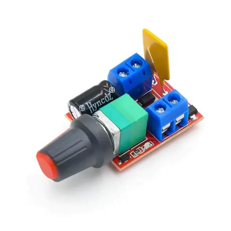 Hot Sale Mini 5A PWM Max 90W DC Motor Speed Controller Module 3V-35V Speed Control Switch LED Dimmer
