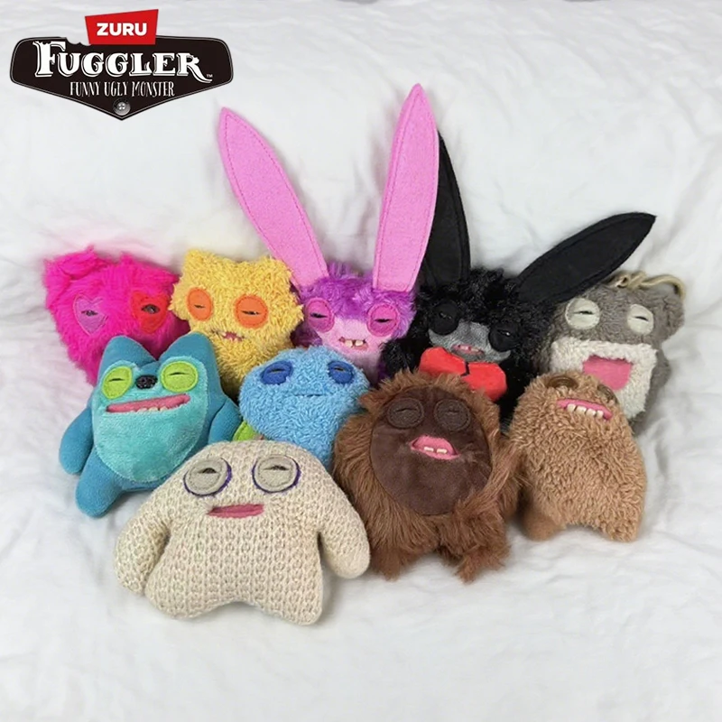 

Новый Fuggler Ugly Monsters Брелки Плюшевые игрушки Милые забавные зубные монстры Мягкие плюшевые игрушки Сумки Подвески Аксессуары Украшения Подарок