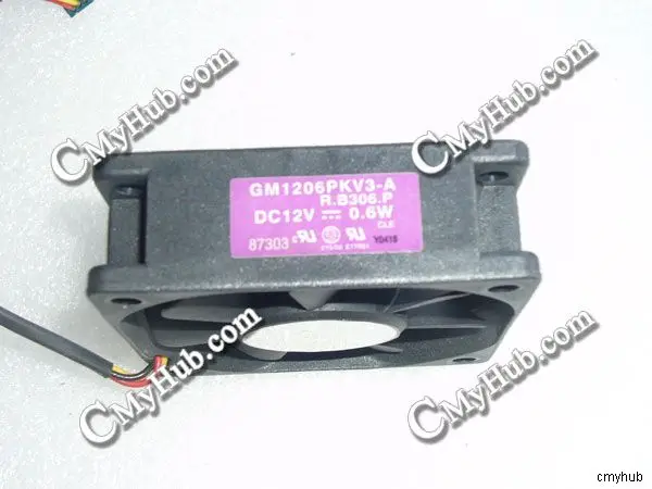 Для SUNON GM1206PKV3 A 12 В постоянного тока 0,6 Вт 6020 6 см 60 мм 60x60x20 мм 3-контактный трехпроводный охлаждающий вентилятор, Φ A R.B306.P