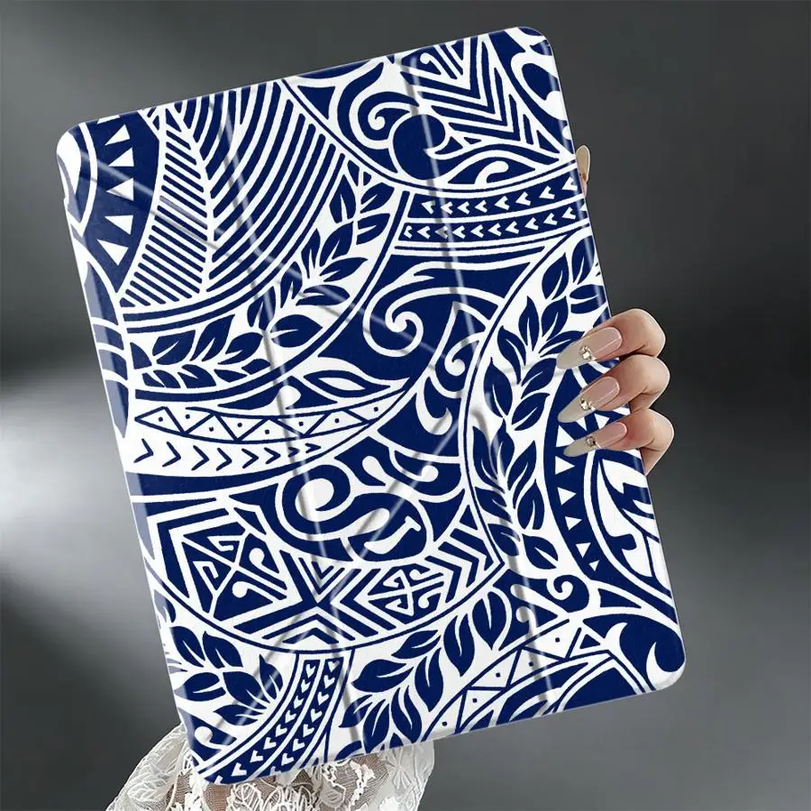 Personalized Ethnic Patterns With Pen Slot Cover Tablet Case For iPad Pro 13 2025 2026 10th Gen 9th 12th 11th Air 8 M2 M3 3 Mini