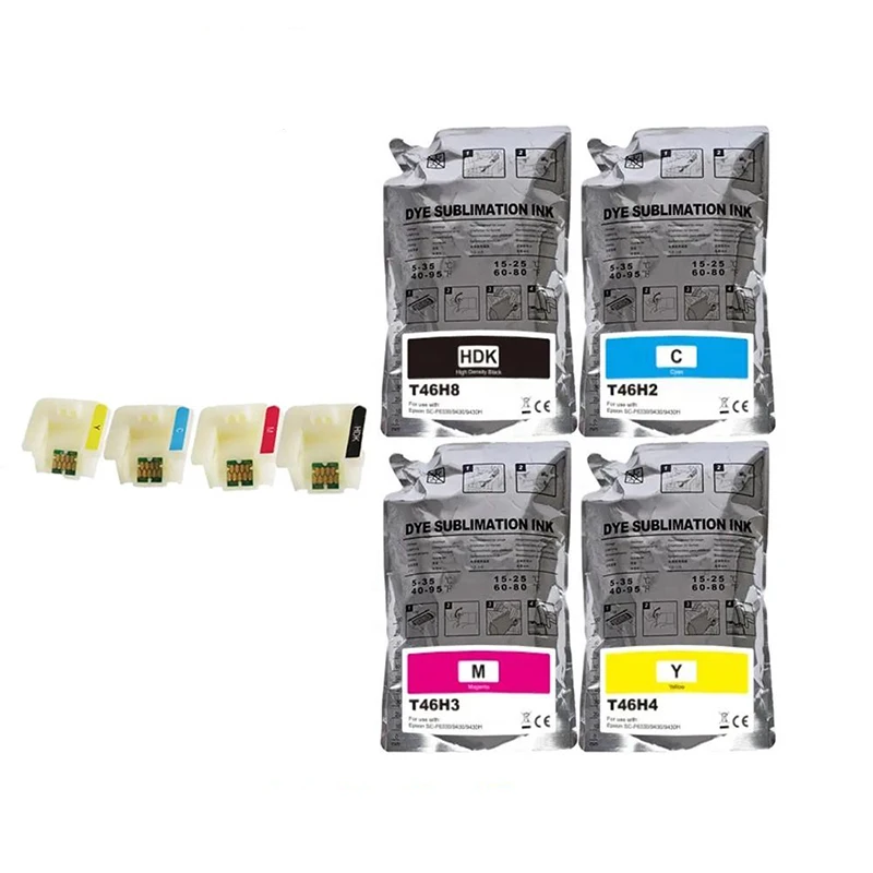 

T46C T46D T46H T46C8 T46C2 T46H3 T46H4 Premium Color Compatible Sublimation Ink for Epson Printer