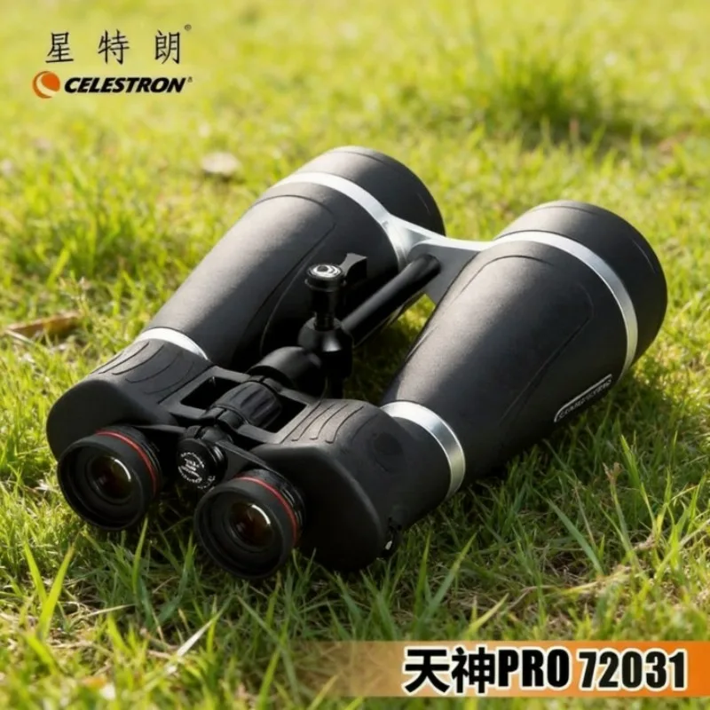 Binoculares Celestron Pro 15x70 20x80 de Alta Magnificación HD Profesionales para Observación de Estrellas, Prisma BAK4, Prisma de Techo, Prisma Porro
