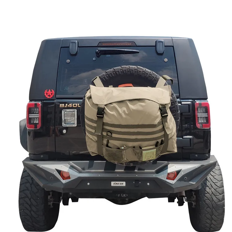 New Arrival 4X4 Custom Off-road Rear Wheel Storage Organizer Car Gear Backpack Accessories Spare Tire Trash Bag