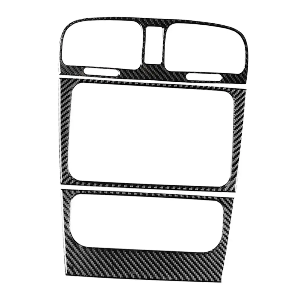 Carbon Fiber Grain Panel Cover Molding Self Adhesive Trim for VW Golf 6 MK6 GTI Interior Protection
